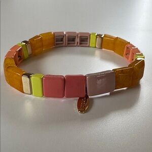 Serafina Beaded Chicklet Bracelet